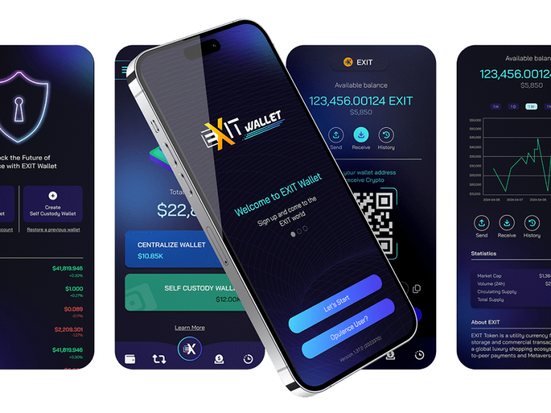 Crypto Wallet Mobile App &&nbsp;Website